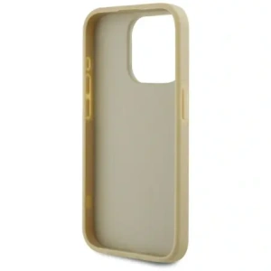 Kup Karl Lagerfeld zerknittertes Metall-Signatur Apple iPhone 15 Pro Max Gold - KLD22039 - {ean13} - Sklep Home Screen