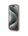 Buy Karl Lagerfeld Wrinkled Metal Signature Apple iPhone 15 Pro pink - KLD22040 - {ean13} - Home Screen Store Europe