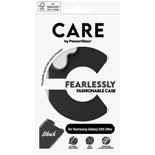 Buy CARE by PanzerGlass Fashion Samsung Galaxy S25 Ultra black - PZG855 - {ean13} - Home Screen Store Europe