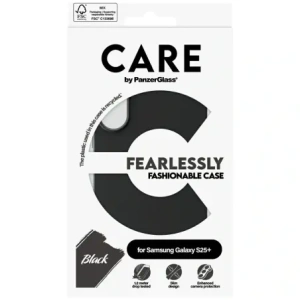 Kup Etui CARE by PanzerGlass Fashion do Samsung Galaxy S25+ Plus czarny - PZG857 - {ean13} - Sklep Home Screen