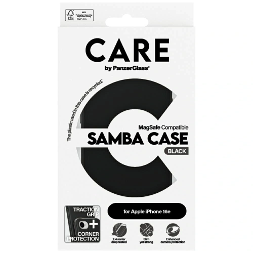 Kup CARE od PanzerGlass Fashion MagSafe Apple iPhone 16e černá - PZG858 - {ean13} - Sklep Home Screen