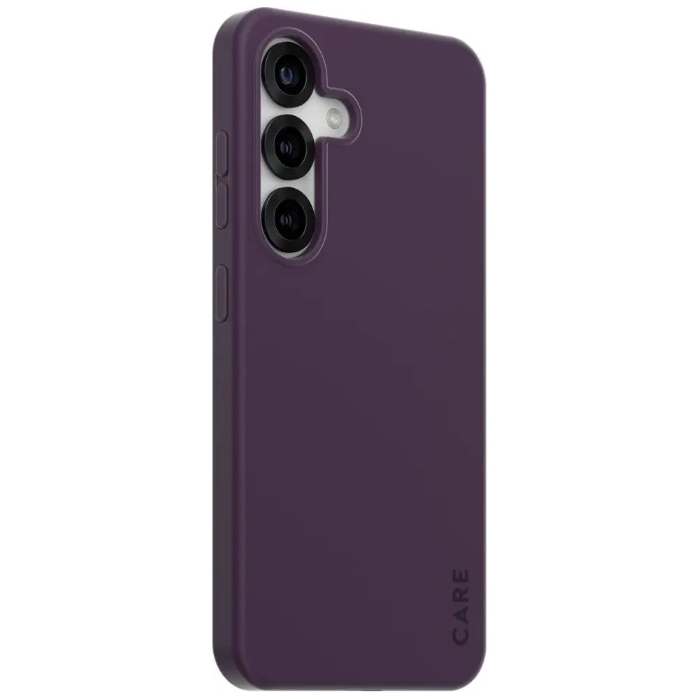 Etui CARE by PanzerGlass Fashion QI do Samsung Galaxy S25 fioletowy