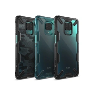 Buy Ringke Fusion-X Redmi Note 9S/9 Pro/9 Pro Max Black - RGK1189BLK - {ean13} - Home Screen Store Europe