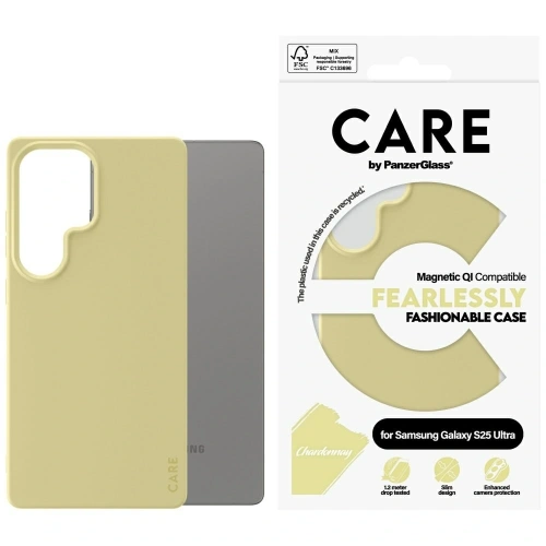 Kup CARE od PanzerGlass Fashion QI Samsung Galaxy S25 Ultra chardonnay - PZG862 - {ean13} - Sklep Home Screen