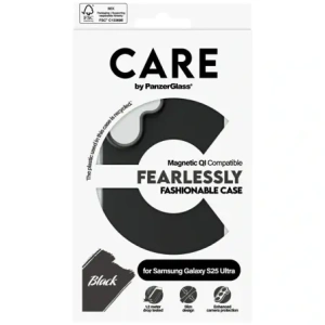 Kup CARE by PanzerGlass Fashion QI Samsung Galaxy S25 Ultra fekete - PZG863 - {ean13} - Sklep Home Screen