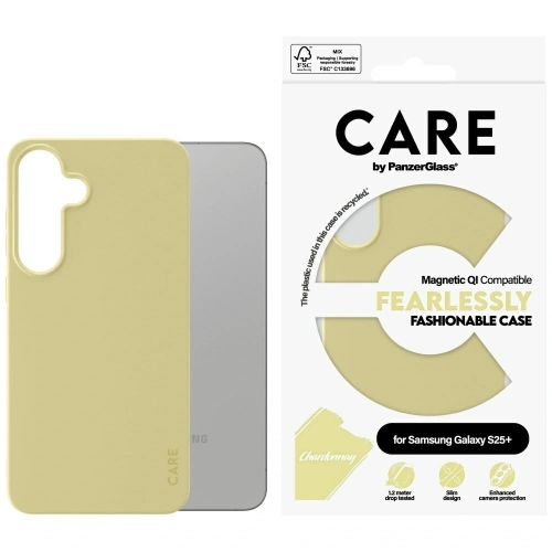 Kup Etui CARE by PanzerGlass Fashion QI do Samsung Galaxy S25+ Plus chardonnay - PZG865 - {ean13} - Sklep Home Screen