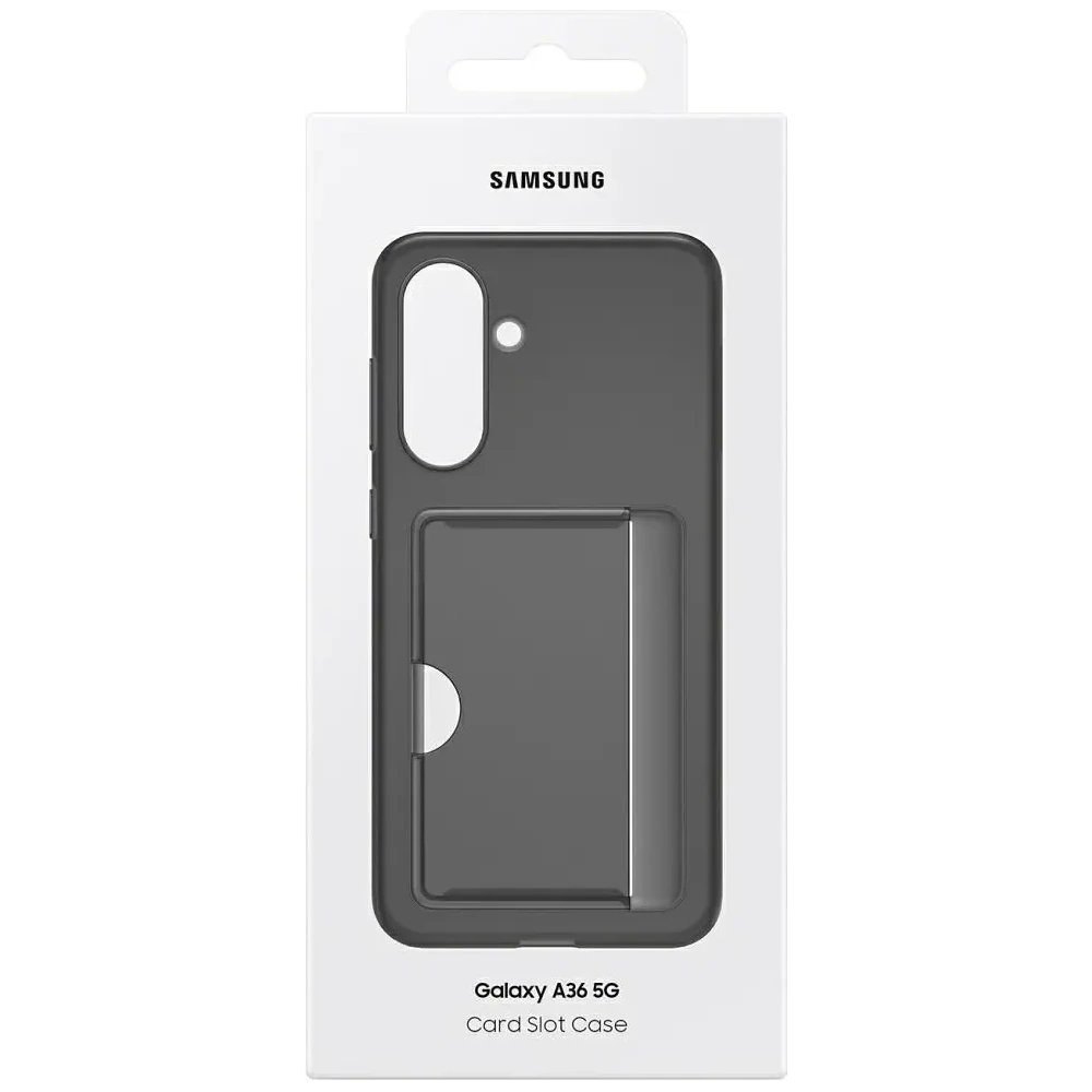 Etui Samsung Card Slot do Galaxy A36 czarny