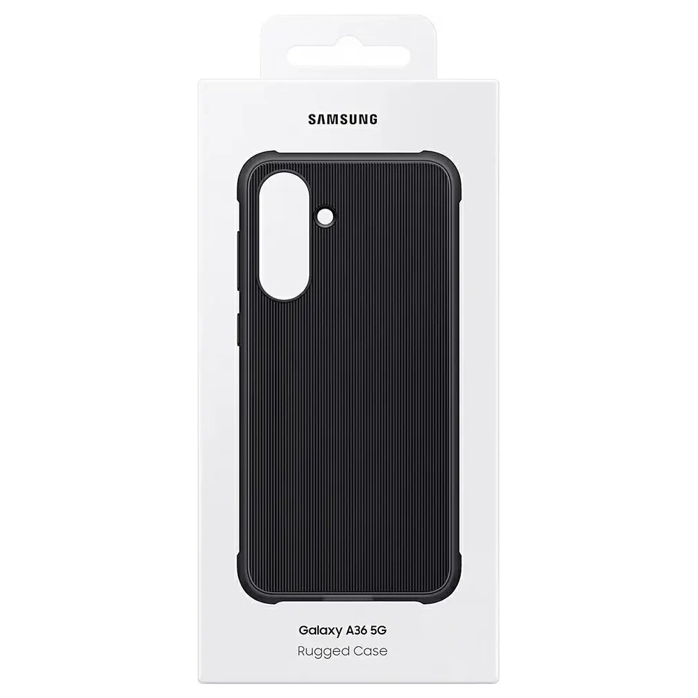 Etui Samsung Rugged do Galaxy A36 czarny