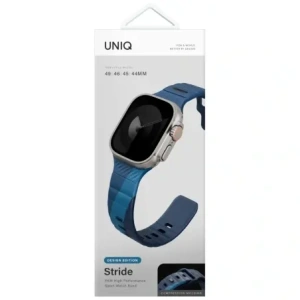 Kup Pasek UNIQ Stride De Rubber do Apple Watch 6/7/8/9/10/SE/Ultra 1/2 44/45/46/49mm storm - UNIQ1542 - {ean13} - Sklep Home Screen