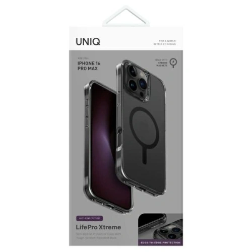 Kup Încărcător UNIQ LifePro Xtreme pentru Apple iPhone 16 Pro Max Magclick fumuriu - UNIQ1546 - {ean13} - Sklep Home Screen