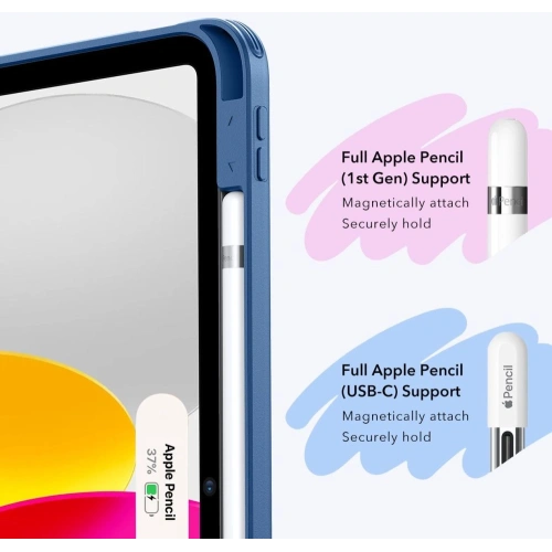 Kup Etui ESR Flip Hybrid Apple iPad 10.9" 2022 / 11" 2025 Black Navy Blue - ESR913 - {ean13} - Sklep Home Screen