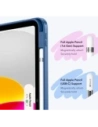 Kup Etui ESR Flip Hybrid Apple iPad 10.9" 2022 / 11" 2025 Black Navy Blue - ESR913 - {ean13} - Sklep Home Screen