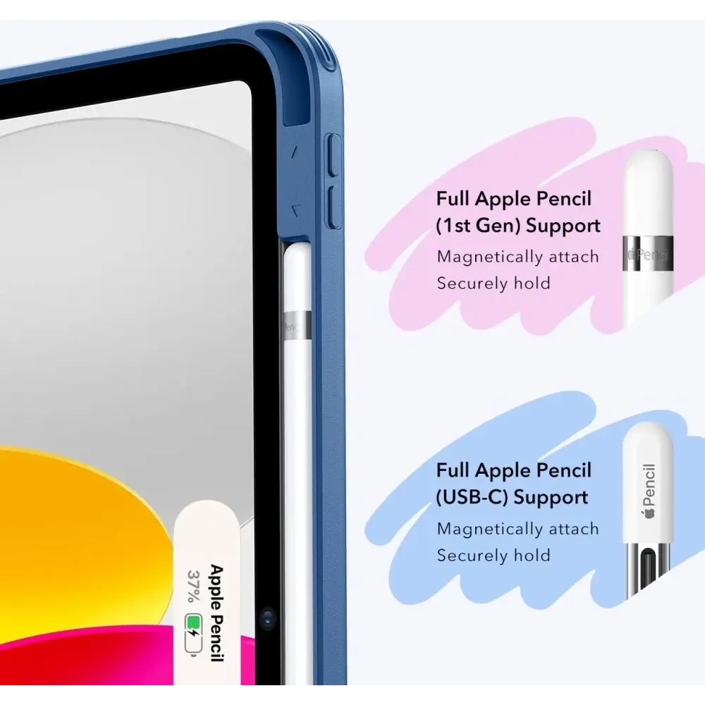 Etui ESR Flip Hybrid Apple iPad 10.9" 2022 / 11" 2025 Black Navy Blue