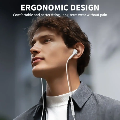 Kup Słuchawki przewodowe Tech-Protect Ultraboost Jack 3.5mm Earphone Core White - THP4153 - {ean13} - Sklep Home Screen