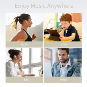 Kup Słuchawki przewodowe Tech-Protect Ultraboost Jack 3.5mm Earphone Core White - THP4153 - {ean13} - Sklep Home Screen