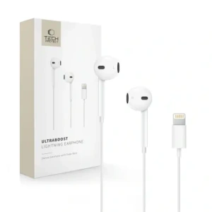 Kup Słuchawki przewodowe Tech-Protect Ultraboost Lightning Earphone Core White - THP4154 - {ean13} - Sklep Home Screen