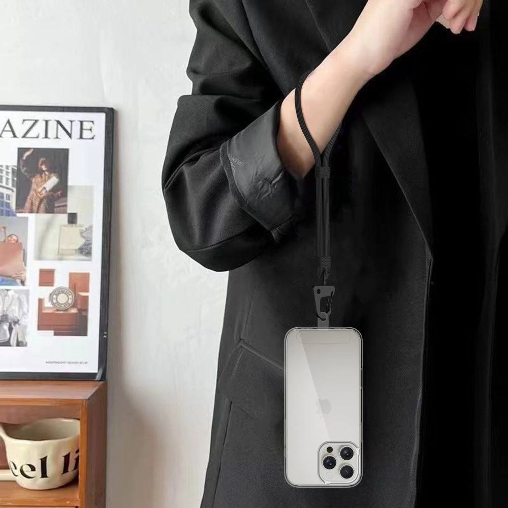 Smycz Tech-Protect C8S Rope Wrist Strap Black