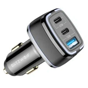 Buy BlitzWolf BW-BC4 115W 3-port USB-A, 2x USB-C PD car charger - BLZ659 - {ean13} - Home Screen Store Europe