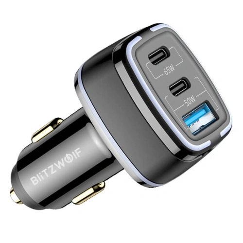 Kup BlitzWolf BW-BC4 115W 3-port USB-A, 2x USB-C PD autós töltő - BLZ659 - {ean13} - Sklep Home Screen
