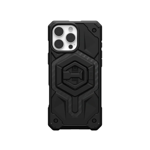 Kup UAG Urban Armor Gear Monarch Pro MagSafe Bundle für Apple iPhone 16 Pro Max (Kohlefaser / Schwarz) - UAG1537 - {ean13} - Sklep Home Screen