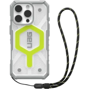 Buy UAG Urban Armor Gear Pathfinder Clear MagSafe Bundle Apple iPhone 16 Pro (active neon / graphite-black) - UAG1538 - {ean13} - Home Screen Store Europe