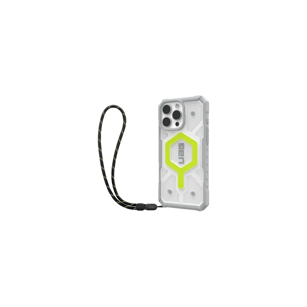 Etui UAG Urban Armor Gear Pathfinder Clear MagSafe Bundle Apple iPhone 16 Pro Max (active neon / graphite-black)