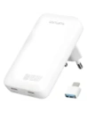 4smarts FlatPlug Slim Dual 45W GaN 2xUSB-C power charger white