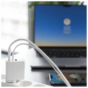 Buy 4smarts Flex 65W USB-A, 2xUSB-C power charger white - 4SMR79 - {ean13} - Home Screen Store Europe
