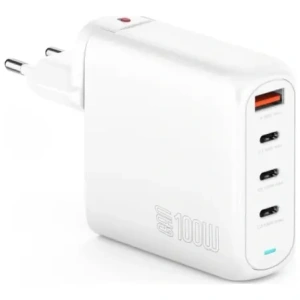 Buy 4smarts Flex Pro 100W USB-A, 3xUSB-C power charger white - 4SMR80 - {ean13} - Home Screen Store Europe