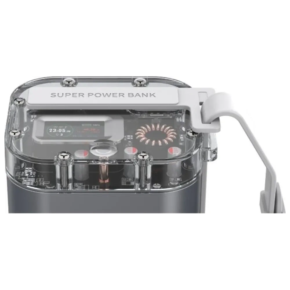 Powerbank 4smarts Lucid Ultra 40000mAh 100W 2xUSB-A, 2xUSB-C IP67 szary