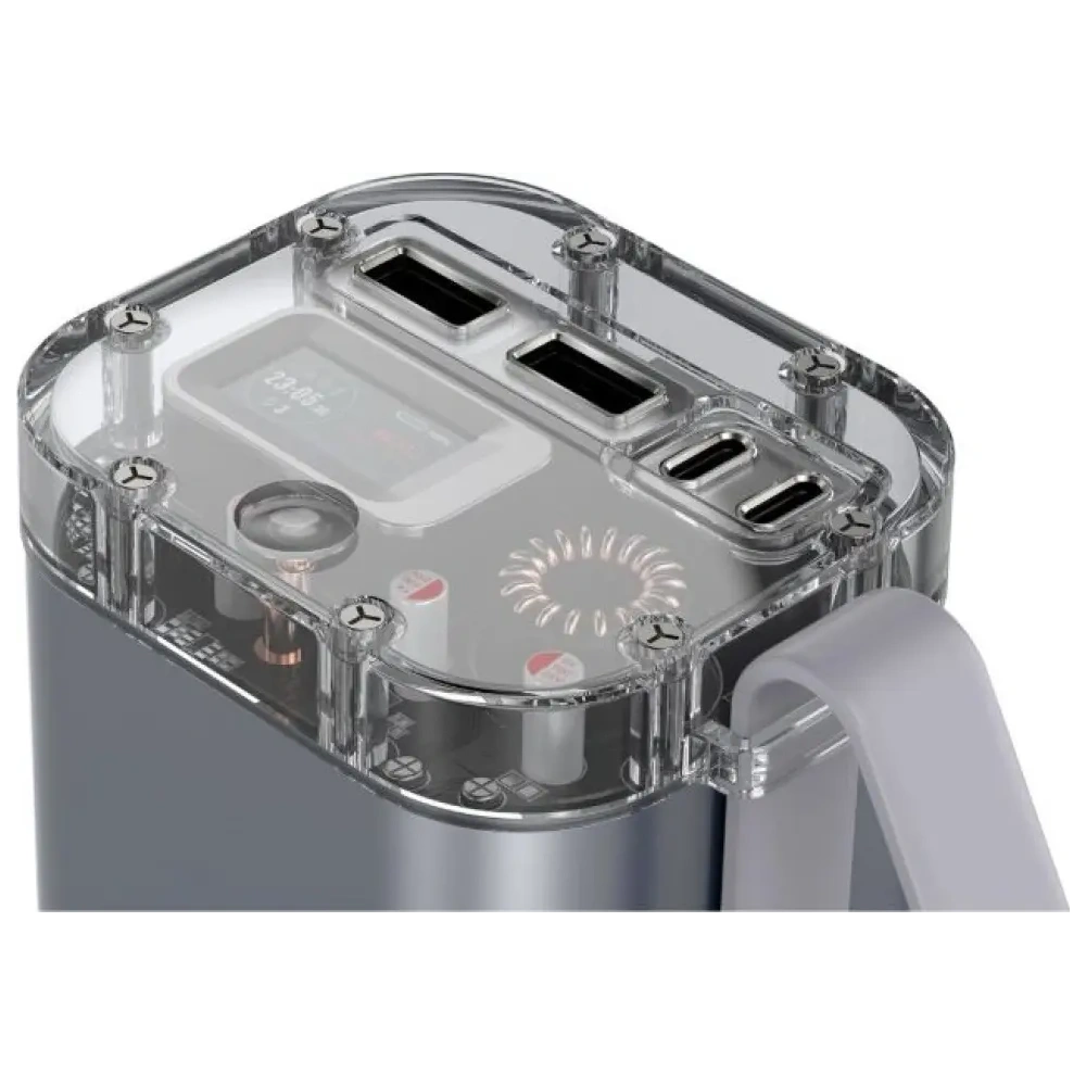 Powerbank 4smarts Lucid Ultra 40000mAh 100W 2xUSB-A, 2xUSB-C IP67 szary