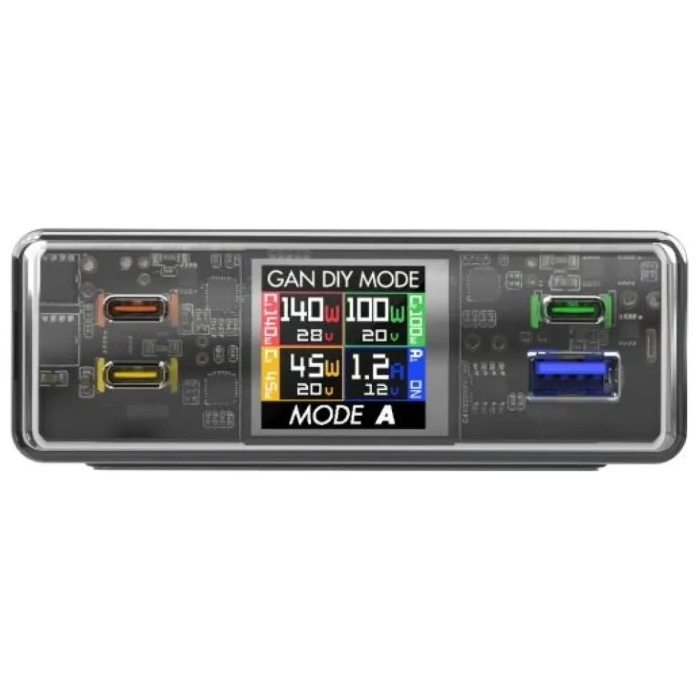 Stacja ładująca 4smarts Lucid 300W z trybem DIY szary