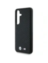 Kup Etui BMW Leather Carbon MagSafe do Samsung Galaxy S25+ Plus czarny - BMW823 - {ean13} - Sklep Home Screen