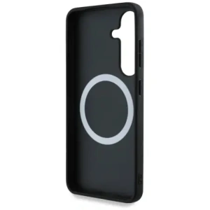 Buy BMW Leather Carbon MagSafe Samsung Galaxy S25+ Plus black - BMW823 - {ean13} - Home Screen Store Europe