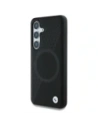 Buy BMW Leather Half Textured MagSafe Samsung Galaxy S25 black - BMW824 - {ean13} - Home Screen Store Europe