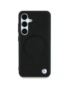 Buy BMW Leather Half Textured MagSafe Samsung Galaxy S25 black - BMW824 - {ean13} - Home Screen Store Europe