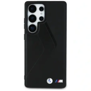 Buy BMW Leather Oversized Stripes MagSafe Samsung Galaxy S25 Ultra black - BMW827 - {ean13} - Home Screen Store Europe
