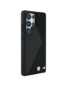 Kup Etui BMW Leather Oversized Stripes MagSafe do Samsung Galaxy S25 Ultra czarny - BMW827 - {ean13} - Sklep Home Screen