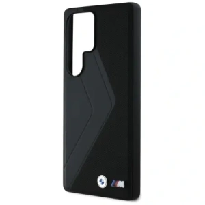 Buy BMW Leather Oversized Stripes MagSafe Samsung Galaxy S25 Ultra black - BMW827 - {ean13} - Home Screen Store Europe
