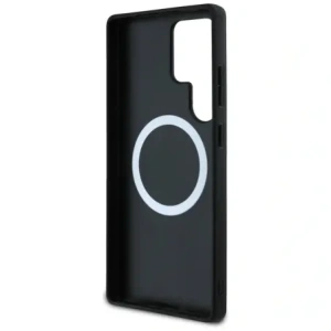 Buy BMW Leather Oversized Stripes MagSafe Samsung Galaxy S25 Ultra black - BMW827 - {ean13} - Home Screen Store Europe