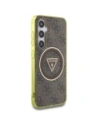 Buy Guess 4G Glitter Triangle Buttons MagSafe Samsung Galaxy S25 brown - GUE4554 - {ean13} - Home Screen Store Europe