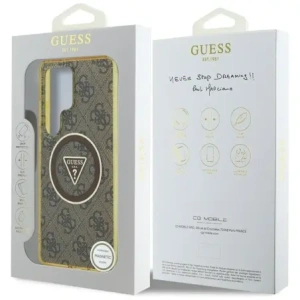 Kup Raten Sie 4G Glitzer-Dreieckstasten MagSafe Samsung Galaxy S25 Ultra braun - GUE4555 - {ean13} - Sklep Home Screen