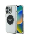 Tippelj IML Fém Színes Kör Klasszikus Logó MagSafe Apple iPhone 16 Pro Max fekete