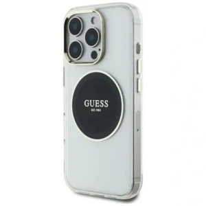 Kup Tippelj IML Fém Színes Kör Klasszikus Logó MagSafe Apple iPhone 16 Pro Max fekete - GUE4557 - {ean13} - Sklep Home Screen