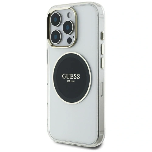 Kup Tippelj IML Fém Színes Kör Klasszikus Logó MagSafe Apple iPhone 16 Pro Max fekete - GUE4557 - {ean13} - Sklep Home Screen
