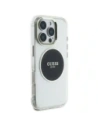 Kup Guess IML Metal Colorat Cerc Logo Clasic MagSafe Apple iPhone 16 Pro Max negru - GUE4557 - {ean13} - Sklep Home Screen