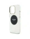 Kup Guess IML Metal Colorat Cerc Logo Clasic MagSafe Apple iPhone 16 Pro Max negru - GUE4557 - {ean13} - Sklep Home Screen