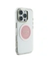 Buy Guess IML Metal Colored Circle Classic Logo MagSafe Apple iPhone 16 Pro Max pink - GUE4558 - {ean13} - Home Screen Store Europe