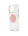 Buy Guess IML Metal Colored Circle Classic Logo MagSafe Apple iPhone 16 Pro Max pink - GUE4558 - {ean13} - Home Screen Store Europe