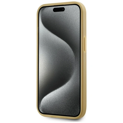 Kup Karl Lagerfeld Gyűrött Fém Aláírás Apple iPhone 15 arany - KLD22043 - {ean13} - Sklep Home Screen